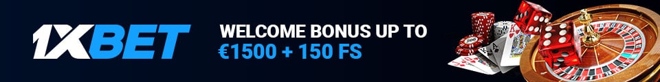 1xBet casino bonus